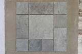 Pictures of Silver Blue Slate Floor Tiles