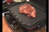 Images of Cooking Steak Electric Grill