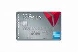 Pictures of Platinum Delta Skymiles Business Credit Card