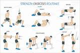 Photos of Strength Training Exercises Home