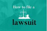 Images of How To File A Civil Lawsuit Without A Lawyer