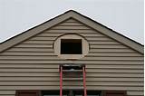 Install Gable Vent Over Vinyl Siding Images