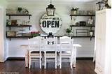 Images of Open Shelves Dining Room
