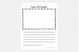 Pictures of New Years Resolution Writing Template