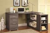 White And Grey Office Furniture Pictures