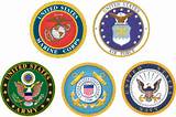 Military Service Seals Photos