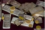 Photos of Silver Bars Or Coins