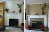 Painted Fireplace