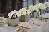 Pictures of White Flower Vases For Weddings