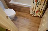 Photos of Bathroom Floor With Wood Look Tile