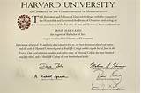 Master Degree Harvard