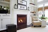 Images of Fireplaces With Shelves Around