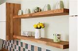 Images of Floating Kitchen Shelves Wood