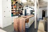 Wood Plank Kitchen Cabinets