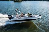 Pictures of Deck Boat With Outboard Motor