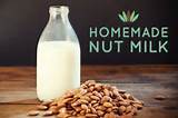 Homemade Nut Milk Recipe Images