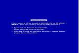 Computer Virus Blue Screen