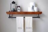 Metal Shelves For Bathroom Pictures