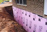 Photos of Basement Waterproofing From Outside