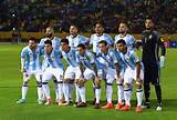 Argentina Soccer Team Line Up Photos