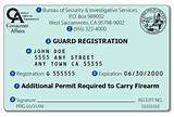 Verify Security Guard License