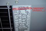 Pictures of Carrier Air Handler Model Numbers