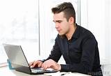 Images of Online Jobs Using Laptop