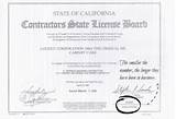 Photos of Ca State Contractors License Board Check