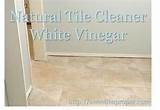 Cleaning Tile Floors With Vinegar Pictures