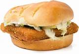 Burger King Fish Sandwich Special Images