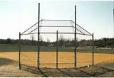 Backstop Fence Pictures
