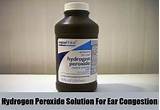 Hydrogen Peroxide Ear