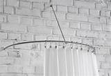 Semi Circle Shower Curtain Rod Pictures