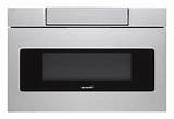 Photos of Sharp Stainless Steel Microwave