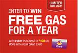 Pictures of Win Free Gas For A Year