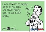 Funny Debt Quotes Images