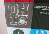 Ohio University Sweatshirt Blanket Images
