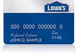 Lowes Store Credit Card Images