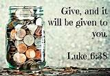 Pictures of Bible Quote About Giving To Others