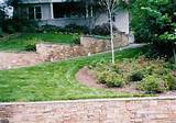 Photos of Landscape Retaining Wall