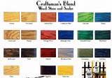 Images of Colored Wood Stain