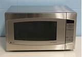 Pictures of Ge Microwave Stainless Steel Countertop