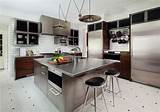 Pictures of Custom Stainless Steel Kitchen Cabinets