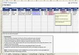 Spreadsheet Crm Template