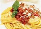 Images of Spaghetti Bolognese Italian Recipe