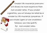 Images of Tobacco Use Life Insurance