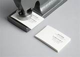 Business Card Embossing Stamp