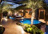 Tropical Pool Landscaping Images