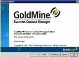 Goldmine Sales Software Pictures