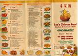 Chinese Food On Menus Pictures